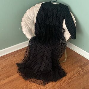 Annahhariri maxi black dress